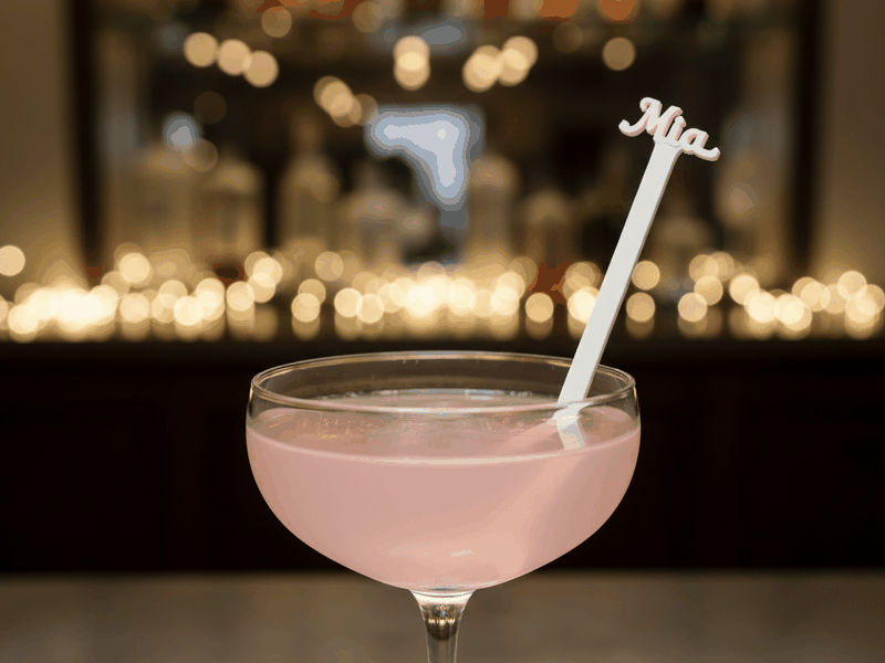 Drink Stirrer Studio printed example