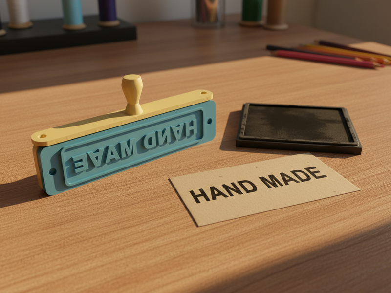 Stamp Maker printed example